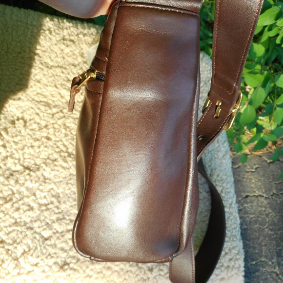 Vintage Coach Matinee Bag 4126, EUC in Mahogany - Picture 4 of 8